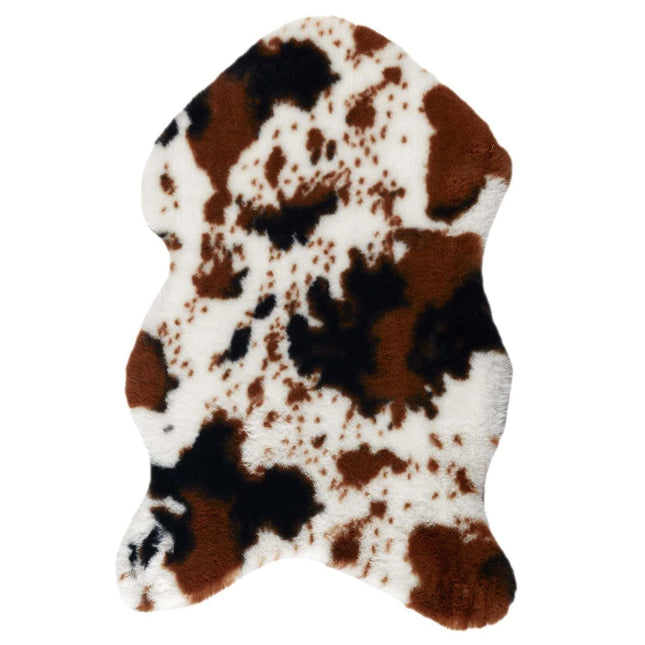 Dzīvnieka kažokādas imitācijas paklājs (90 × 60 cm)