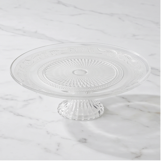 Stikla kūku statīvs ar kāju 32 cm