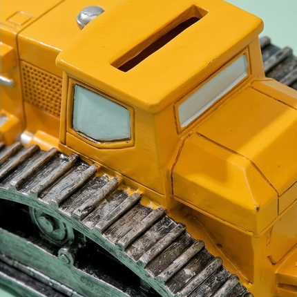 Krājkase – buldozers