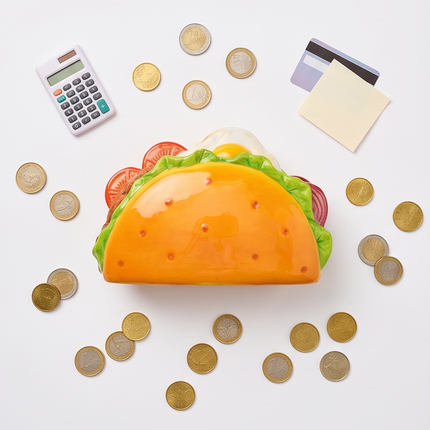 “Taco” – krāsaina keramikas naudas krājkaste