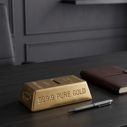 Keramikas krājkasīte “Gold Bar” – zelta stienis