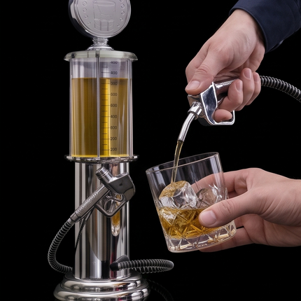 Dzērienu dozators "Degvielas sūknis" 900 ml