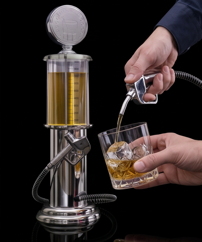 Dzērienu dozators "Degvielas sūknis" 900 ml
