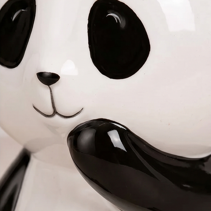 Keramikas krājkase – panda, balta/melna