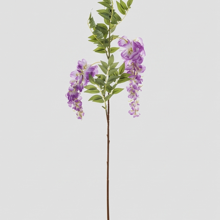 Mākslīgais glicīnijas zars violetā tonī 85cm