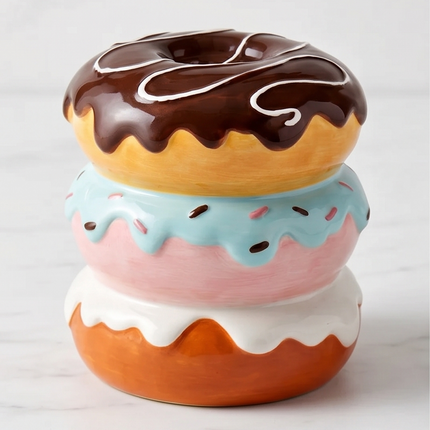 Keramikas krājkasīte “Donuts” – krāsaina