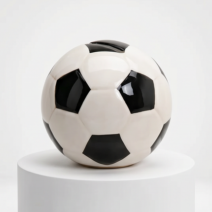 Keramikas krājkasīte “Futbola bumba”