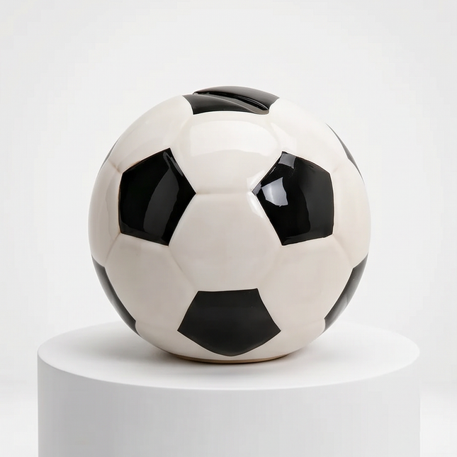 Keramikas krājkasīte “Futbola bumba”