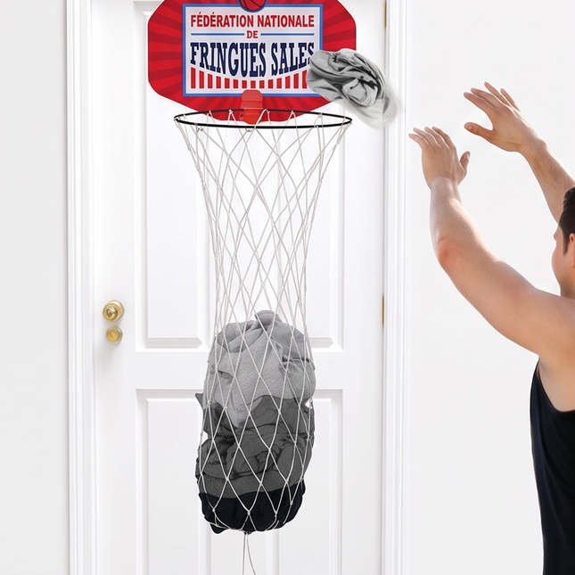 Basketbola grozs netīrajai veļai