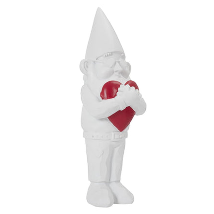 Dizaina statuete “ Rūķis Love” – 33 cm, balta